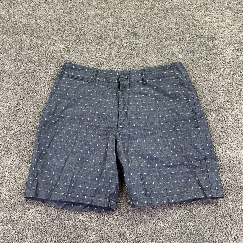 Calvin Klein Shorts Mens 31W Blue Geometric